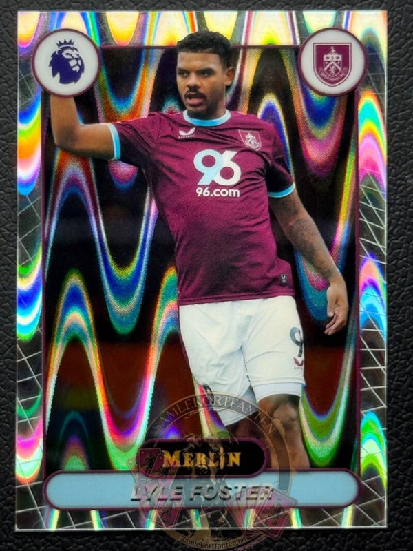 Topps Merlin 25/26 Lyle Foster Parallel