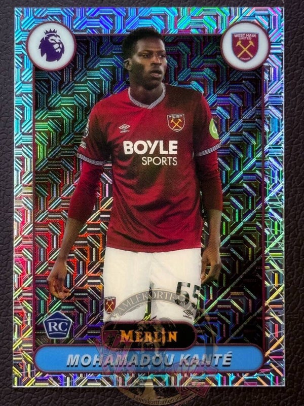 Topps Merlin 25/26 Mohamadou Kanté RC Parallel
