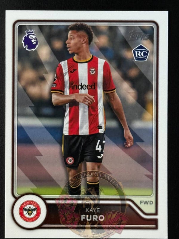 Topps Premier League Flagship 26/27 Kaye Furo RC