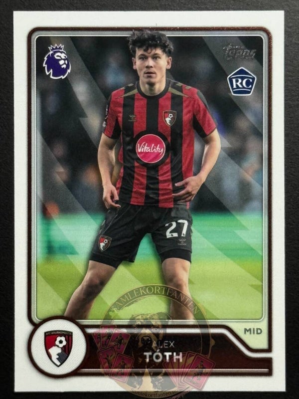 Topps Premier League Flagship 26/27 Alex Tóth RC