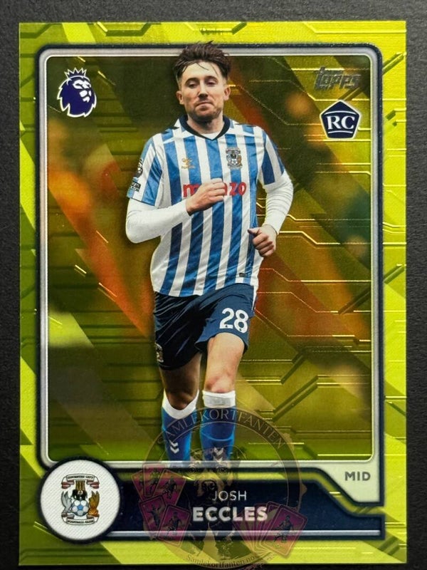 Topps Premier League Flagship 26/27 Josh Eccles RC Parallel