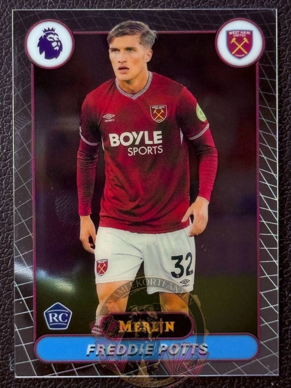 Topps Merlin 25/26 Freddie Potts RC