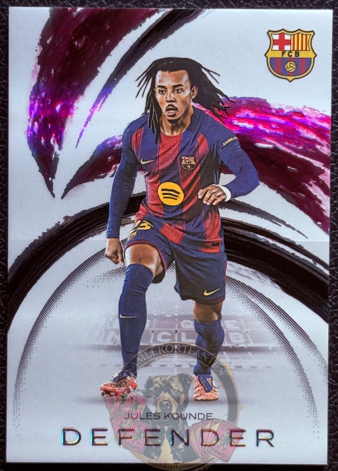 Futera Barcelona 25/26 Jules Kounde nummerert 20/39