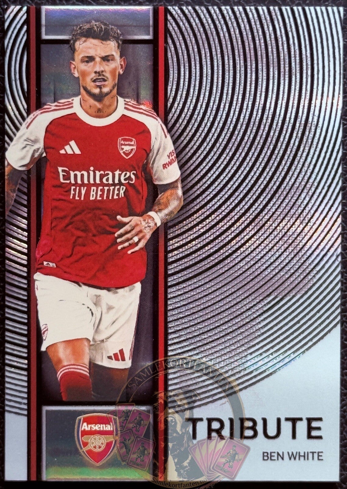 Futera Arsenal Platinum 25/26 Ben White nummerert 2/3