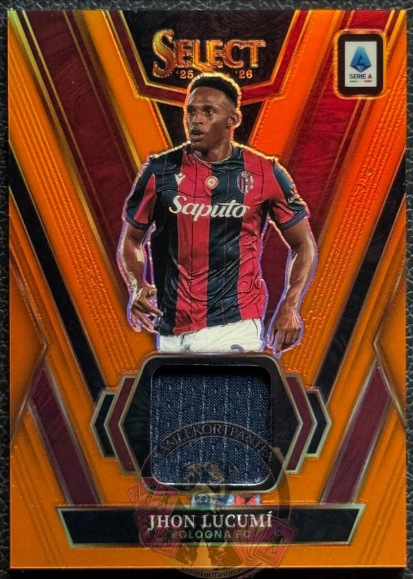 Panini Select Serie A 25/26 Jhon Lucumi Relic 38/46