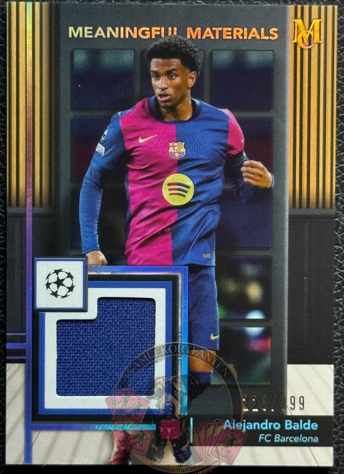 Topps Museum 24/25 Alejandro Balde Relic