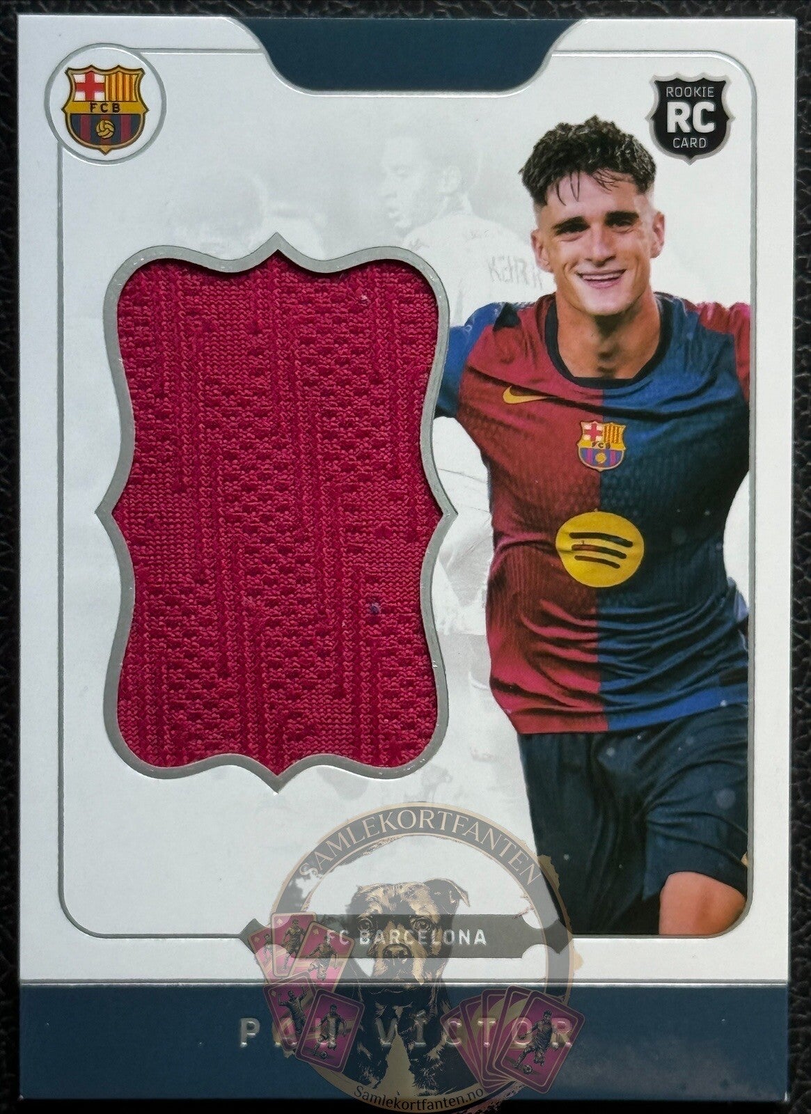 Barcelona Team Set 24/25 Pau Victor RC Relic