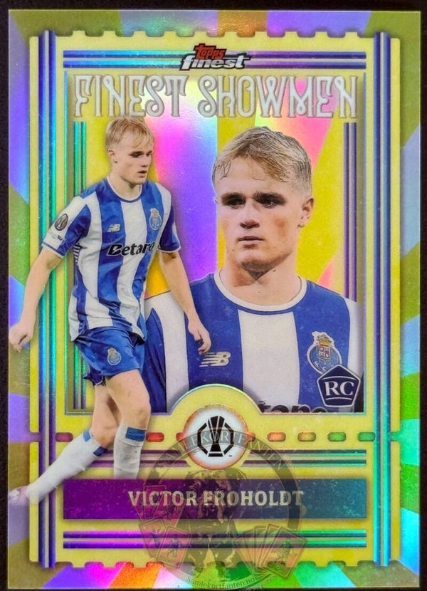 Topps Finest 25/26 Victor Froholdt RC Parallel