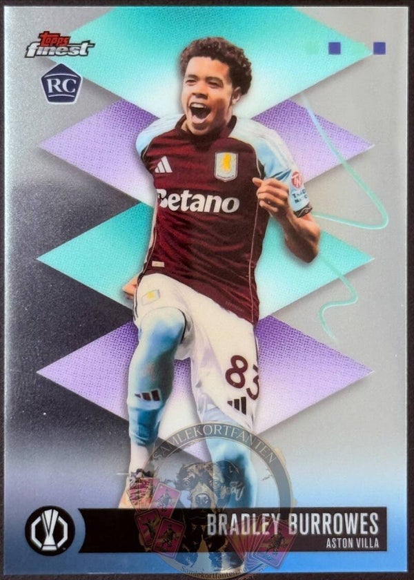 Topps Finest 25/26 Bradley Burrowes RC
