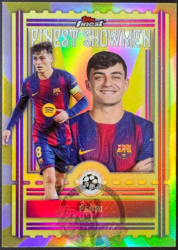 Topps Finest 25/26 Pedri Pedri Parallel