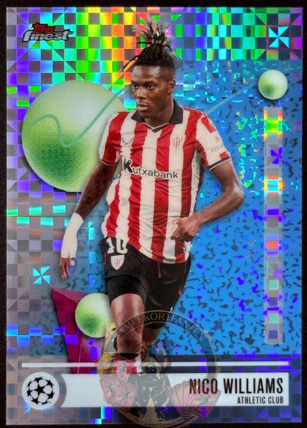 Topps Finest 25/26 Nico Williams Parallel