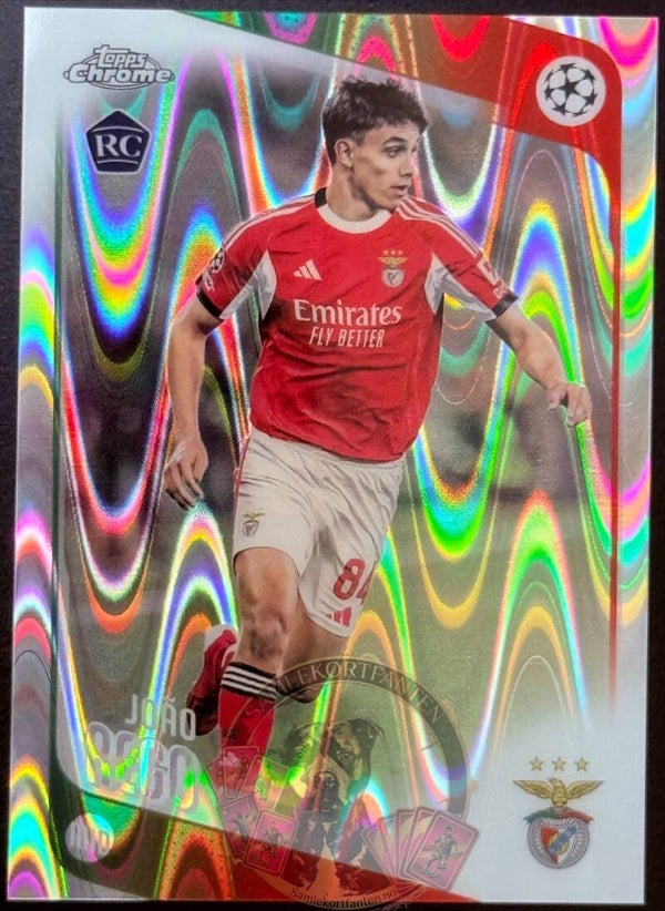 Topps UCC Chrome 25/26 João Rego RC Parallel