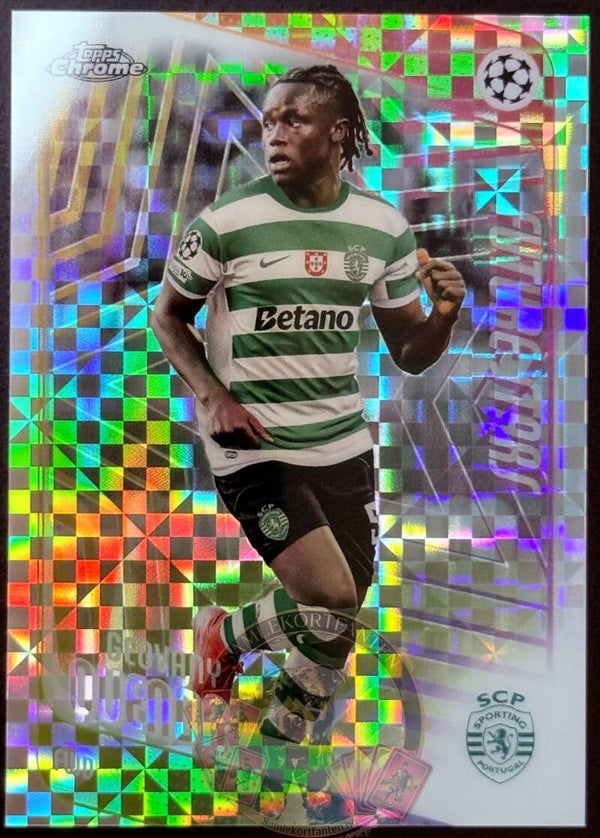 Topps UCC Chrome 25/26 Geovany Quenda Parallel