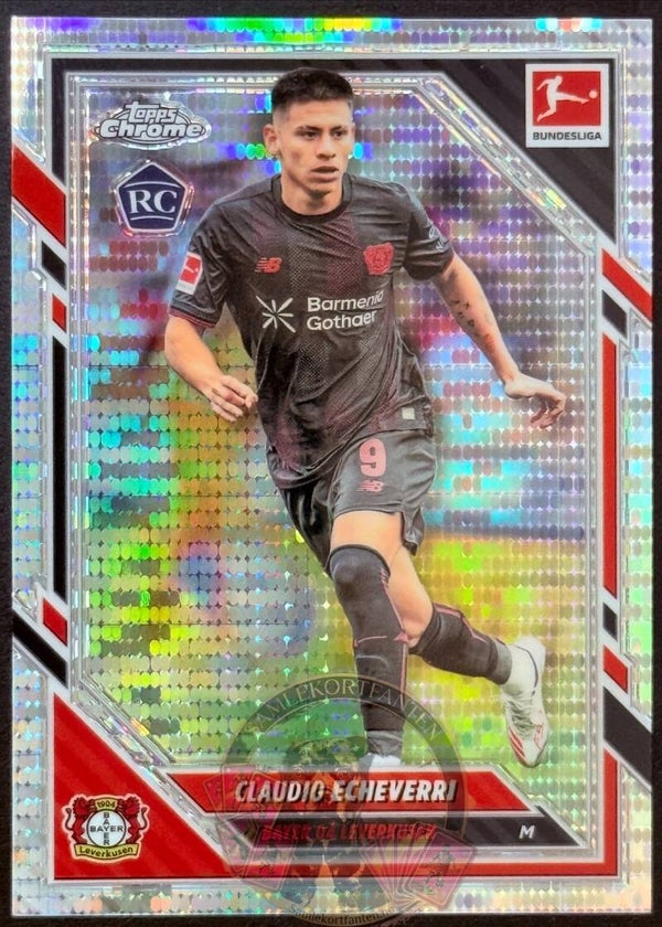Topps Bundesliga Chrome 25/26 Claudio Echeverri RC Parallel