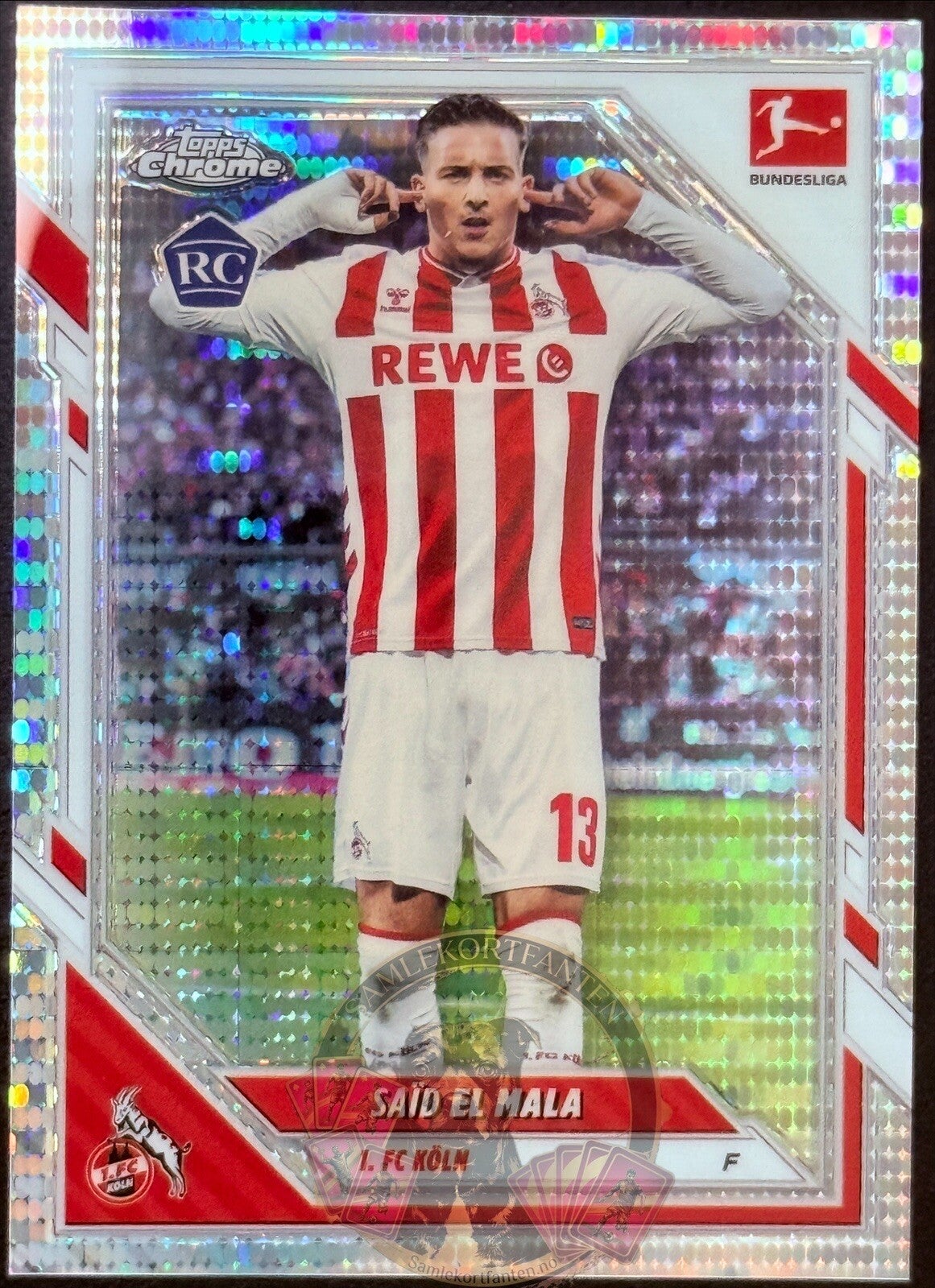 Topps Bundesliga Chrome 25/26 Said El Mala RC Parallel