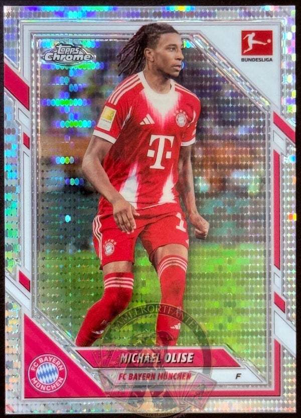 Topps Bundesliga Chrome 25/26 Michael Olise Parallel