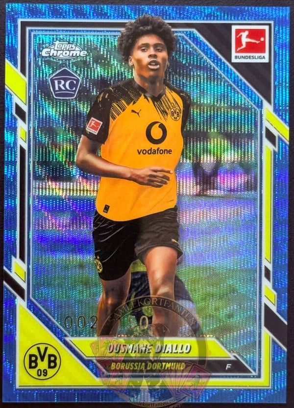 Topps Bundesliga Chrome 25/26 Ousmane Diallo RC Parallel 002/150
