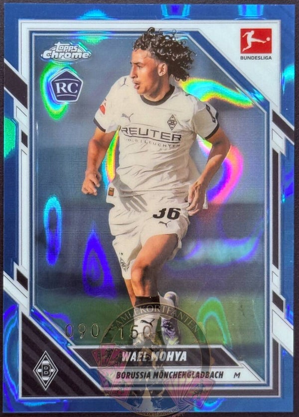 Topps Bundesliga Chrome 25/26 Wael Mohya RC Parallel 090/150