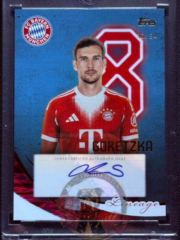 Topps Bayern München Lineage 25/26 Leon Goretzka auto 30/34