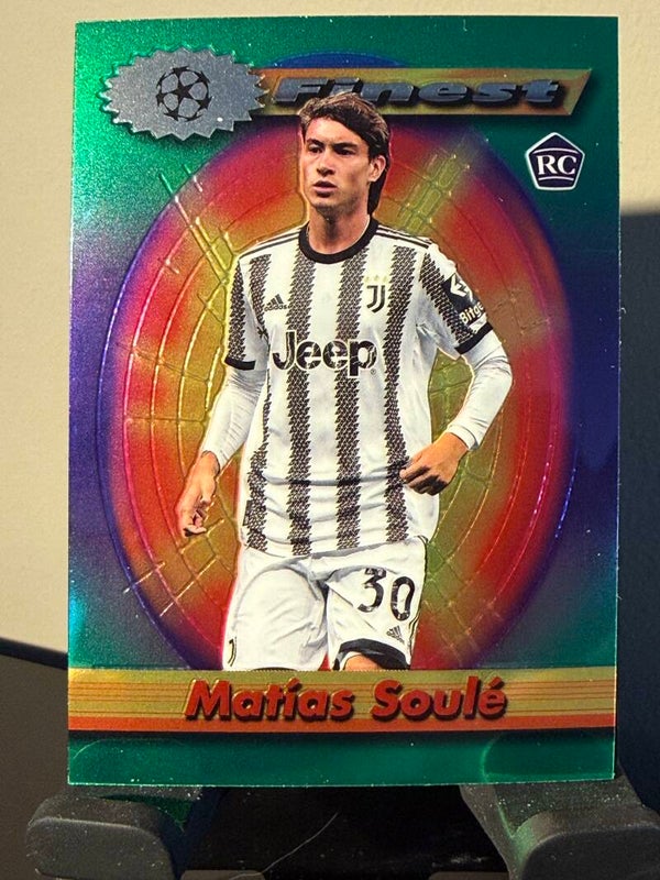 Topps Finest UCC 22/23 - Matias Soule - RC