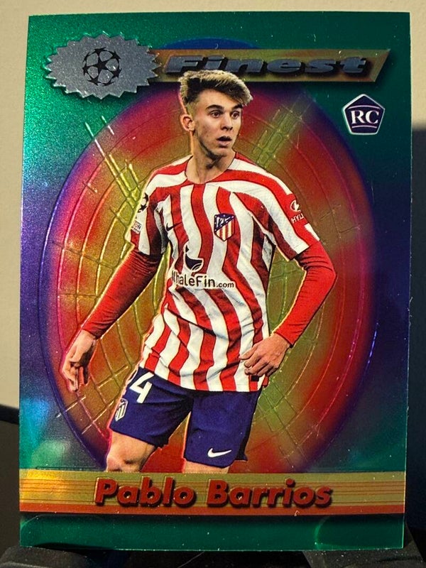 Topps Finest UCC 22/23 - Pablo Barrios - RC