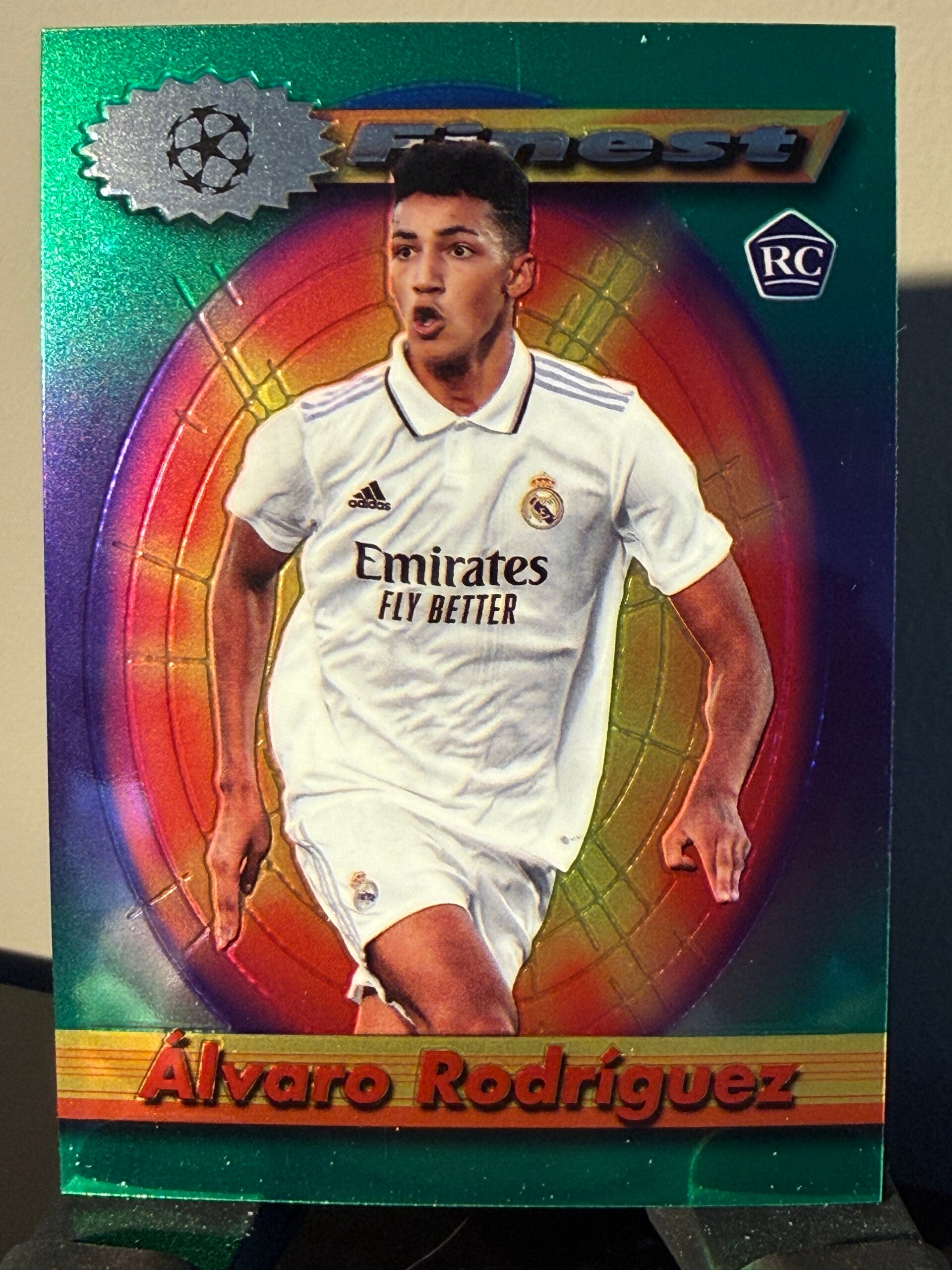 Topps Finest UCC 22/23 - Alvaro Rodriguez - RC
