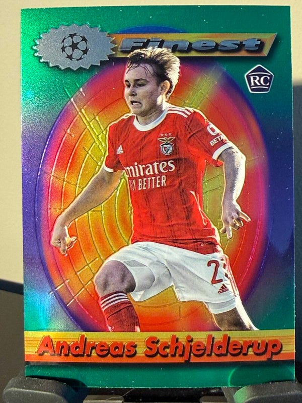 Topps Finest UCC 22/23 - Andreas Schjelderup - RC