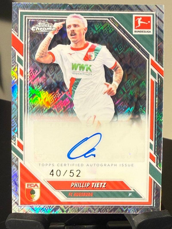Topps Bundesliga Chrome 25/26 Phillip Tietz 40/52