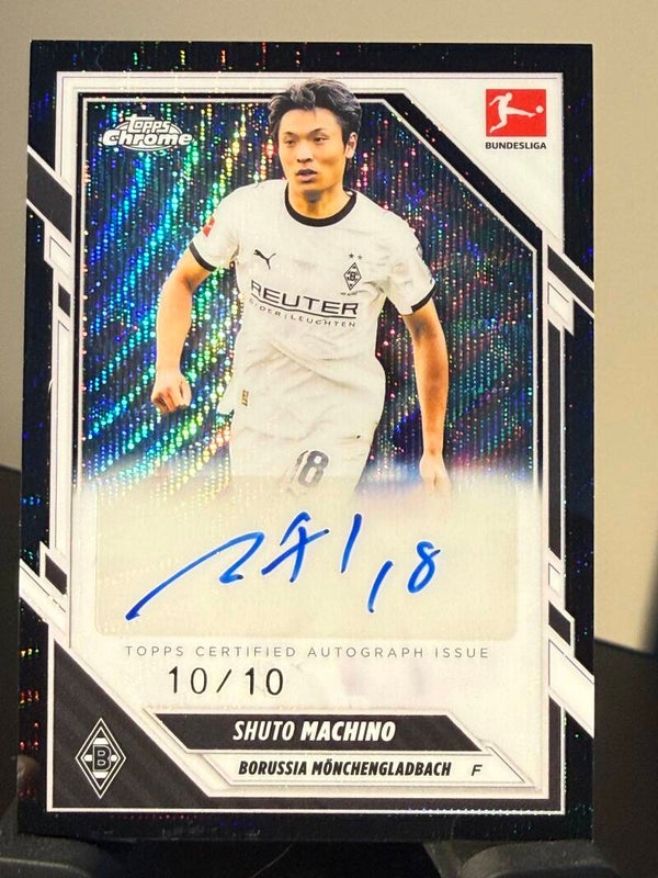 Topps Bundesliga Chrome 25/26 Shuto Machino auto 10/10