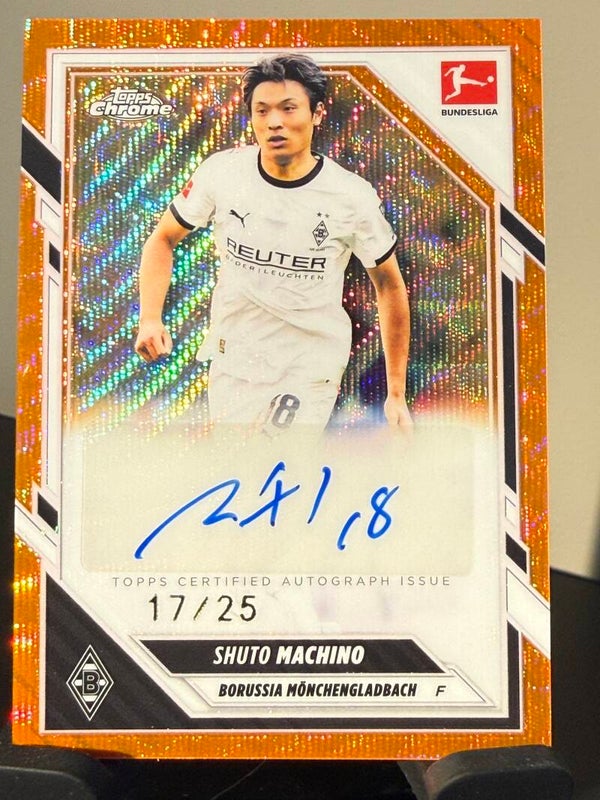 Topps Bundesliga Chrome 25/26 Shuto Machino auto 17/25