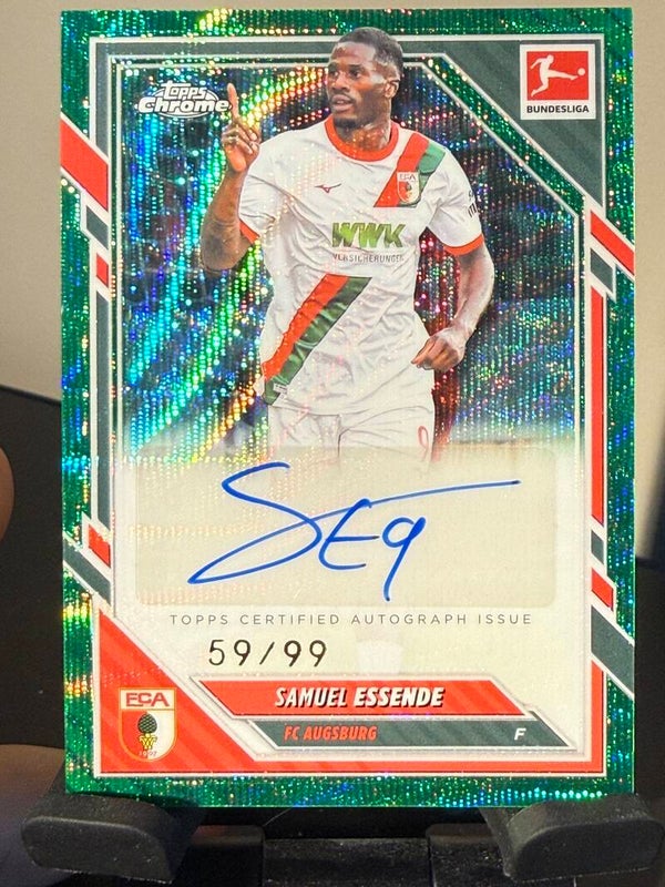Topps Bundesliga Chrome 25/26 Samuel Essende auto 59/99