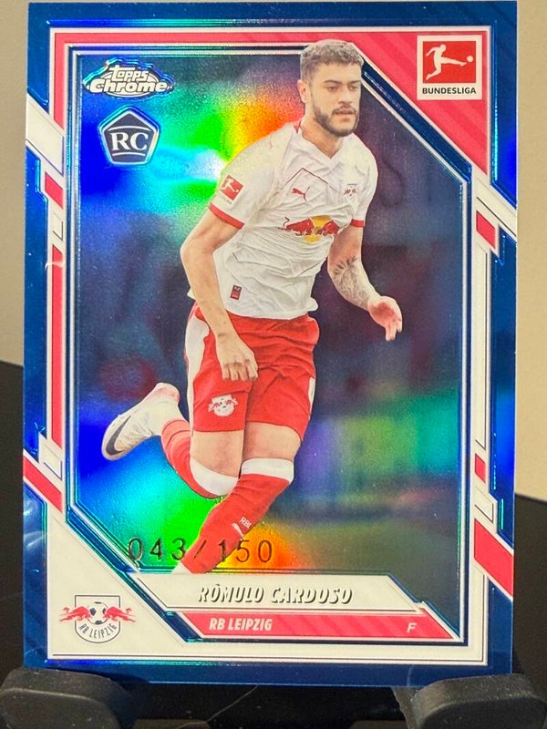 Topps Bundesliga Chrome 25/26 Romulo Cardoso RC nummerert 43/150