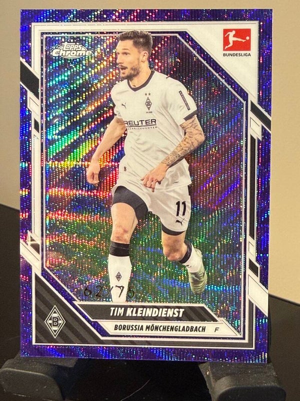 Topps Bundesliga Chrome 25/26 Tim Kleindienst nummerert 62/75