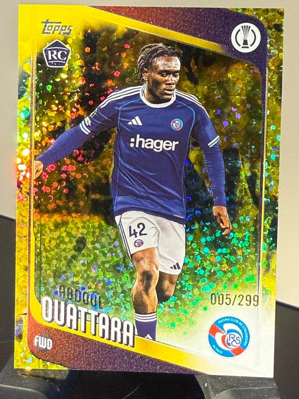 Topps UCC Flagship 25/26 Abdoul Ouattara RC nummerert 5/299