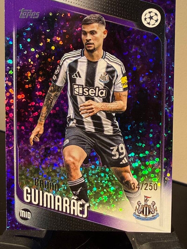 Topps UCC Flagship 25/26 Bruno Guimaraes nummerert 134/299