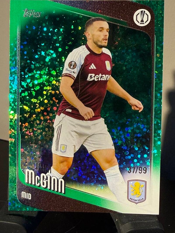 Topps UCC Flagship 25/26 John McGinn nummerert 37/99