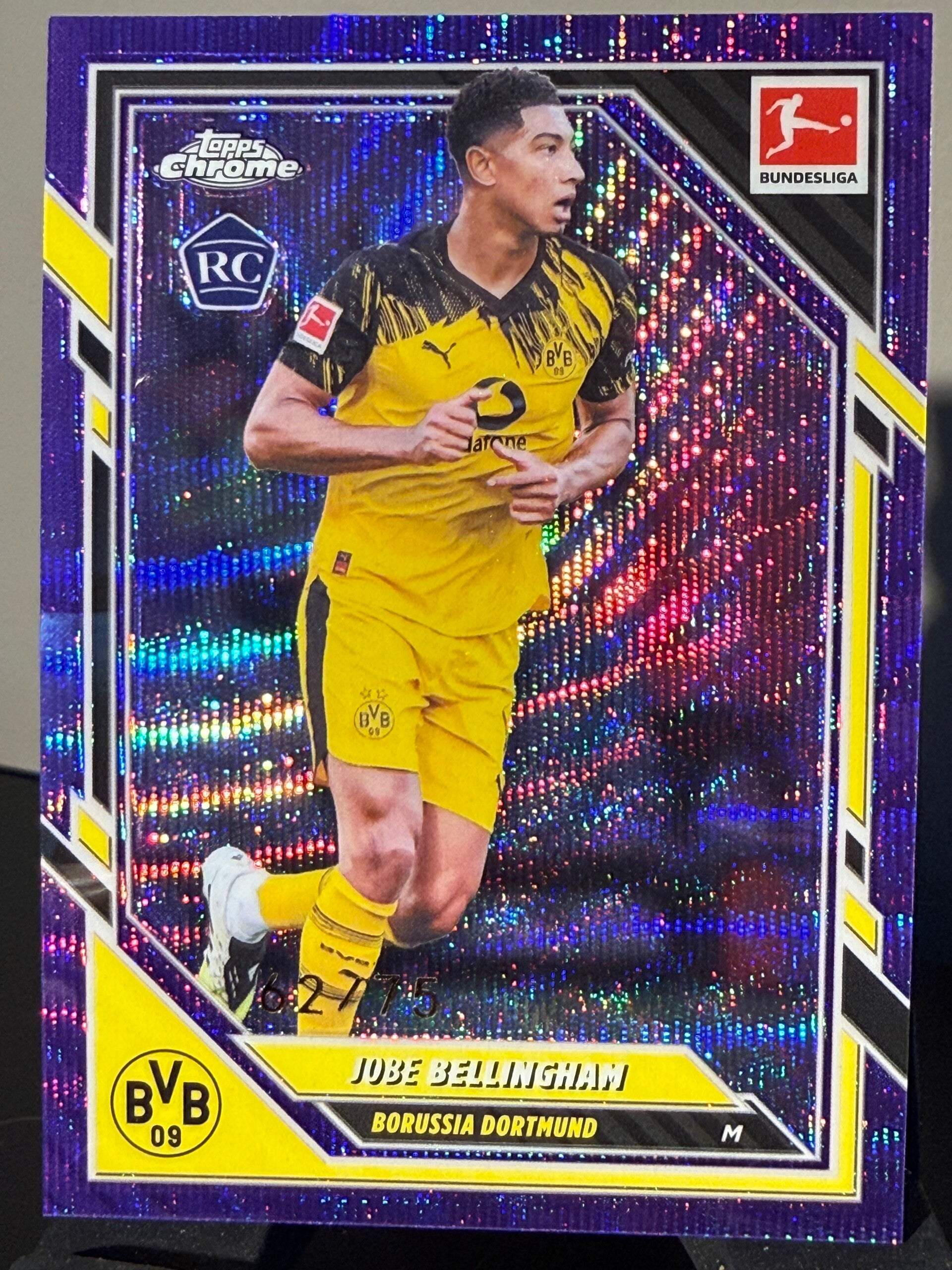 Topps Bundesliga Chrome 25/26 Jobe Bellingham RC nummerert 62/75