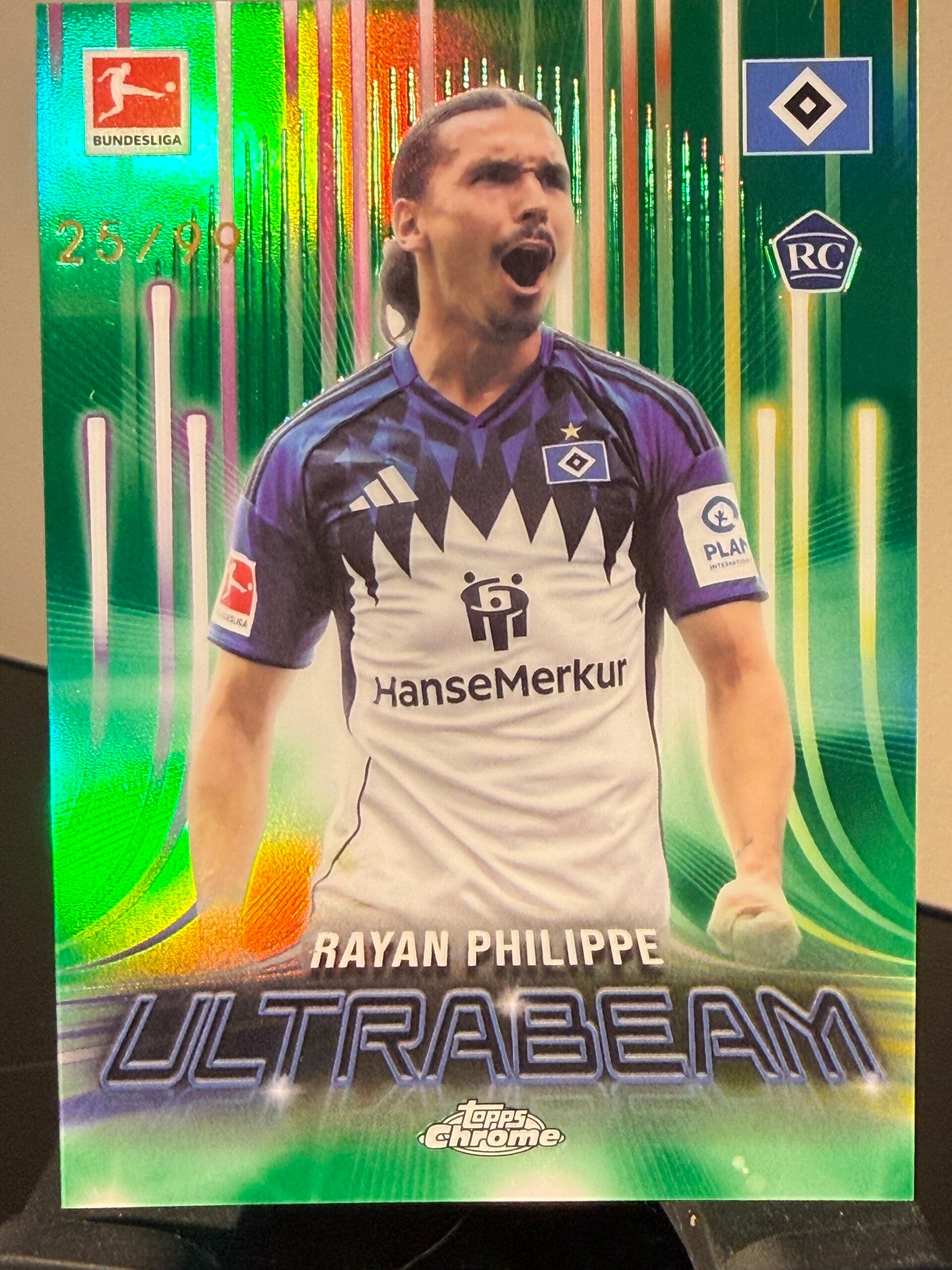 Topps Bundesliga Chrome 25/26 Rayan Philippe RC 25/99