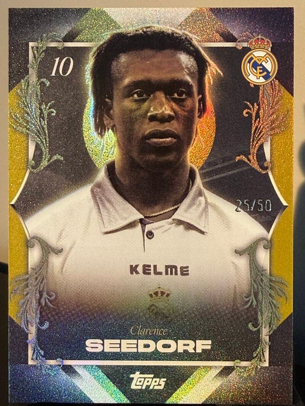 Topps Real Madrid Los Blancos 25/26 Clarence Seedort nummerert 25/50