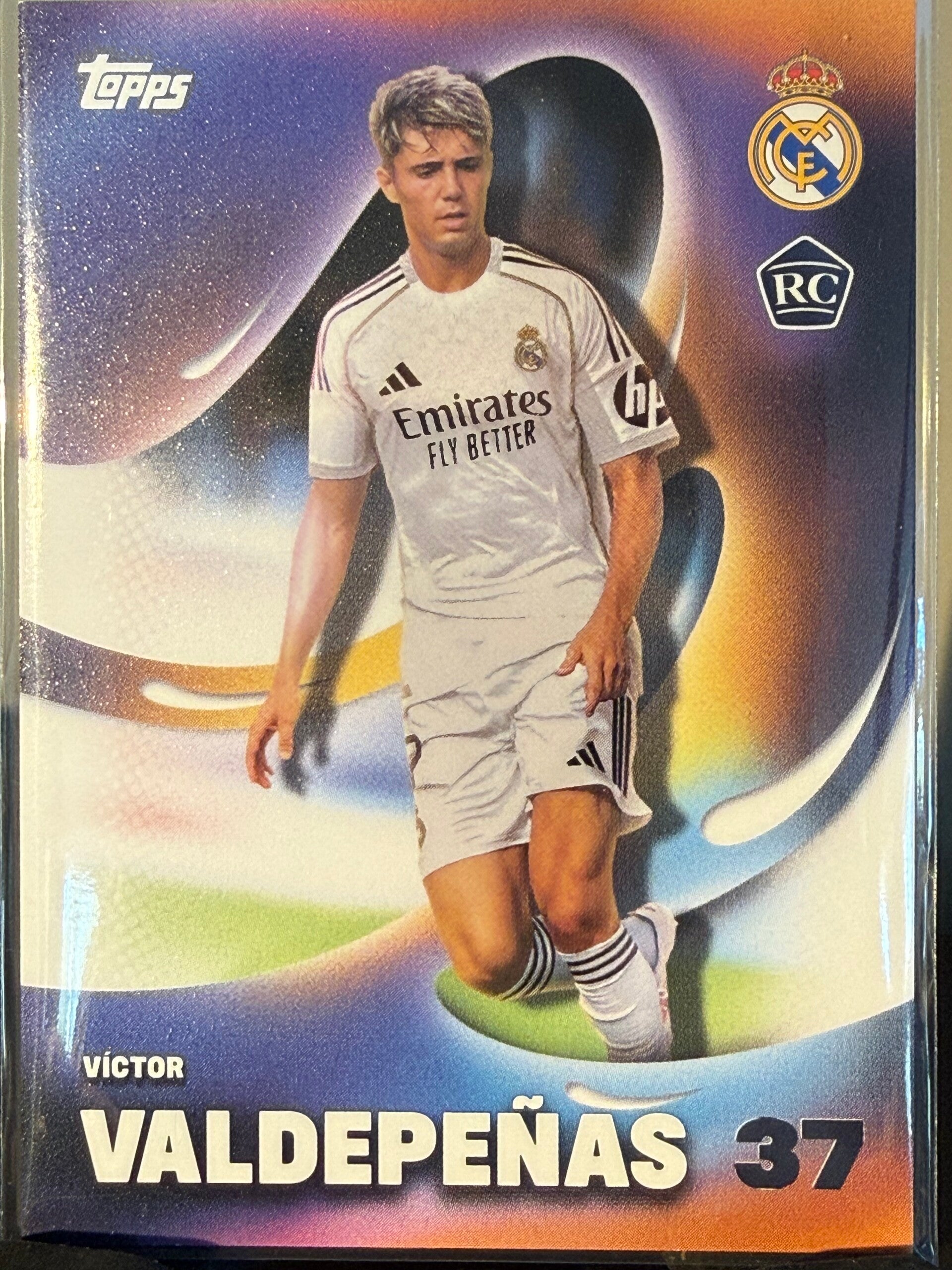 Topps Real Madrid Los Blancos 25/26 Victor Valdepenas RC