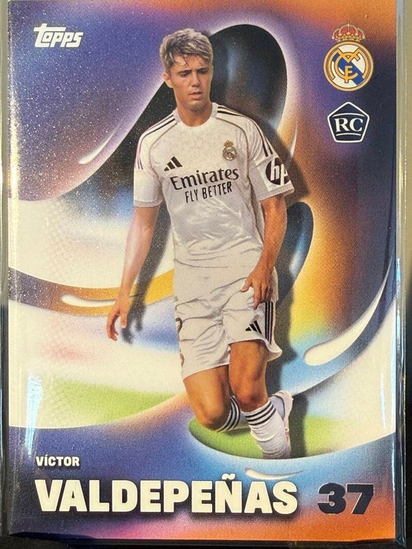 Topps Real Madrid Los Blancos 25/26 Victor Valdepenas RC