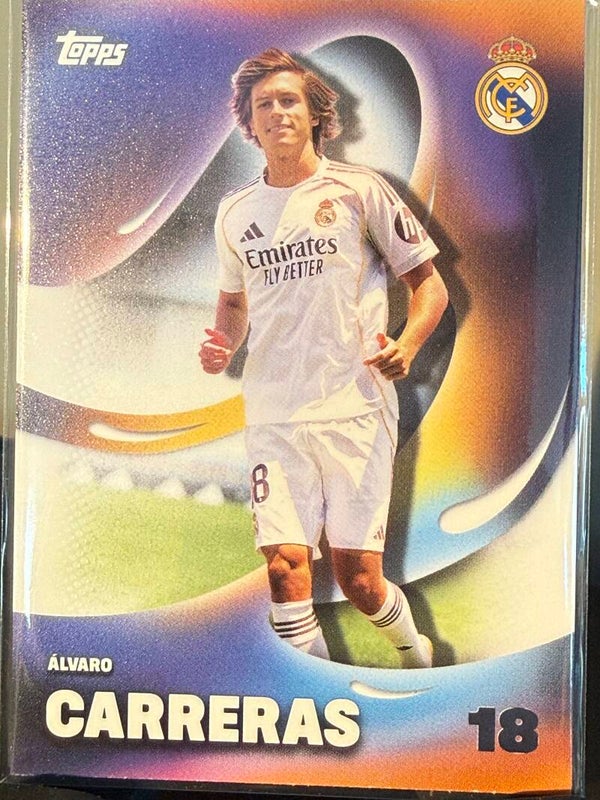 Topps Real Madrid Los Blancos 25/26 Alvaro Carreras