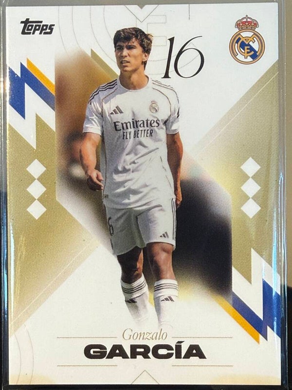 Topps Real Madrid Los Blancos 25/26 Gonzalo Garcia