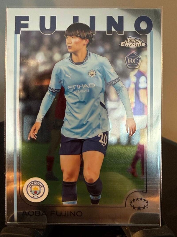 Topps UWCL Chrome 24/25 Aoba Fujino RC