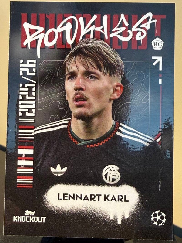 Topps Knockout 25/26 - Lennart Karl RC