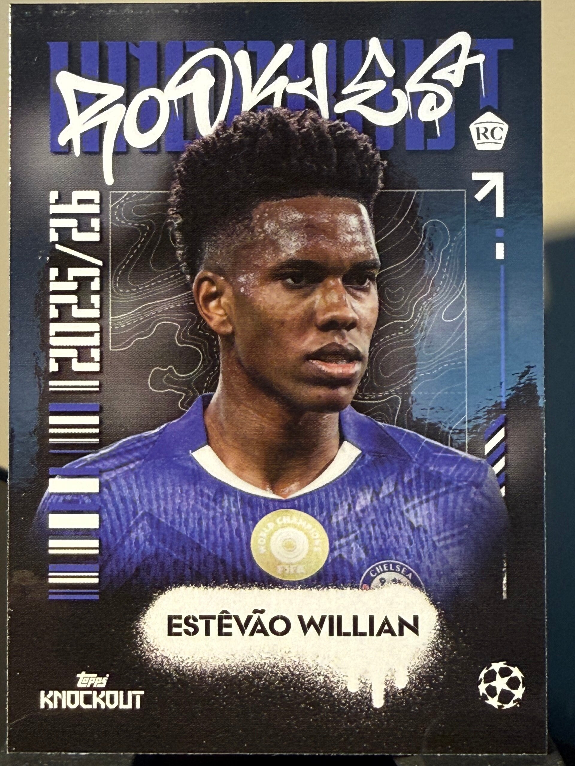 Topps Knockout 25/26 - Estevao Willian RC