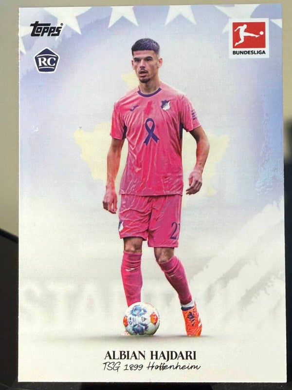 Topps International Stars Bundesliga 25/26 Albian Hajdari RC