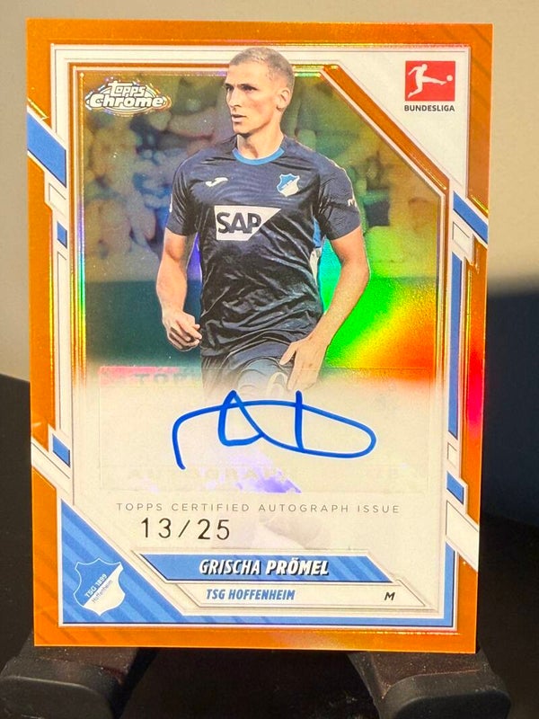 Topps Bundesliga Chrome 25/26 Alejo Sarco RC auto 13/25