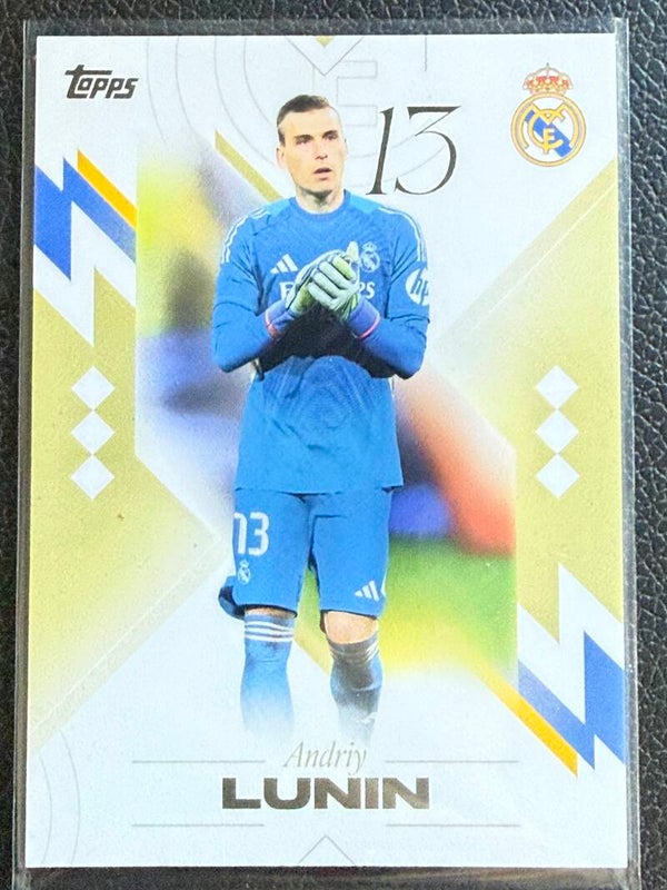 Topps Real Madrid Los Blancos 25/26 Andriy Lunin