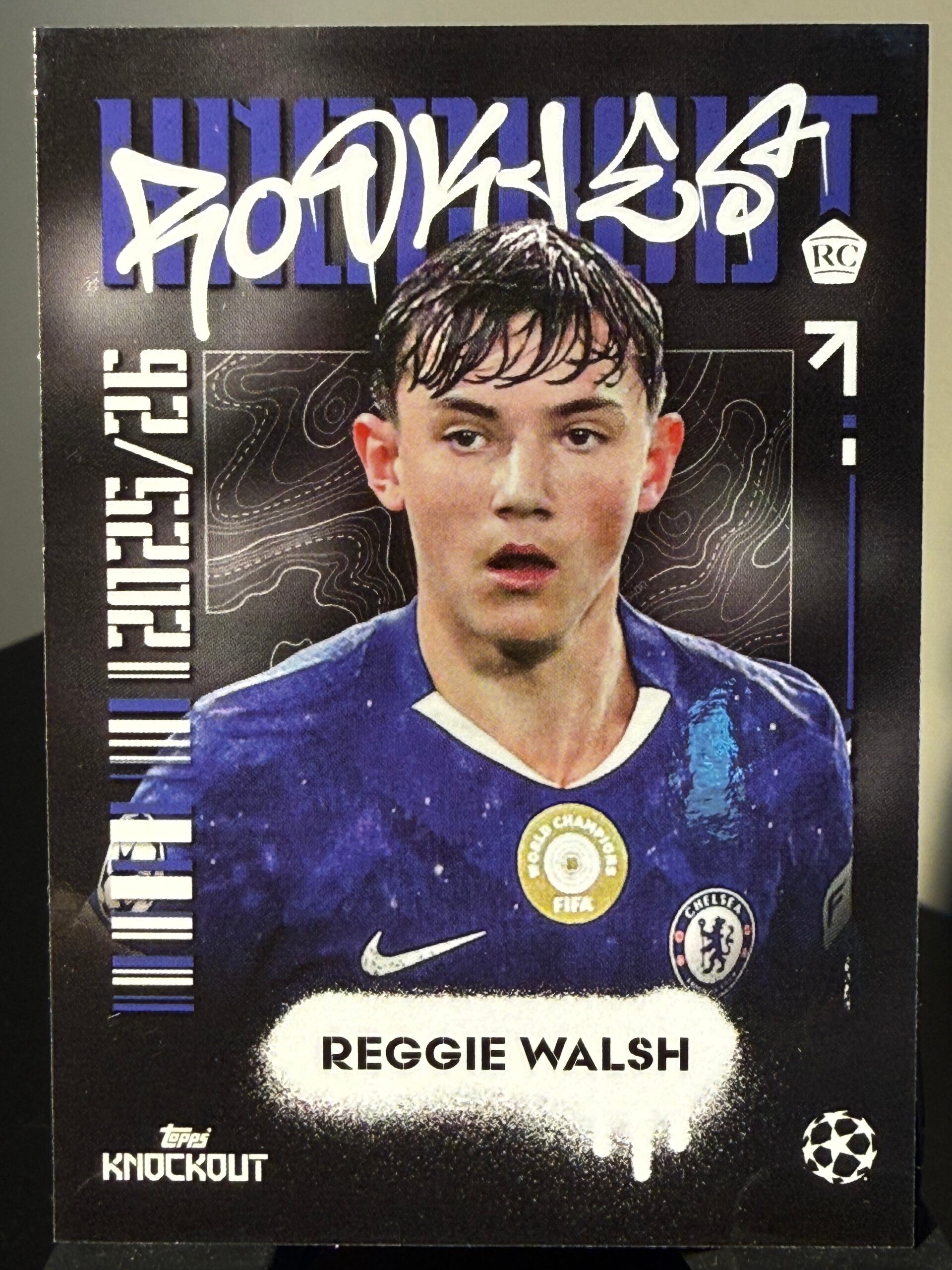 Topps Knockout 25/26 - Reggie Walsh RC